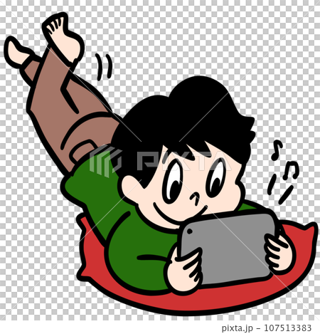 ゲームをしてリラックス 107513383