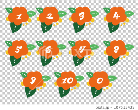 山茶花手繪數位插畫集 山茶花手繪數位插畫集 107513435