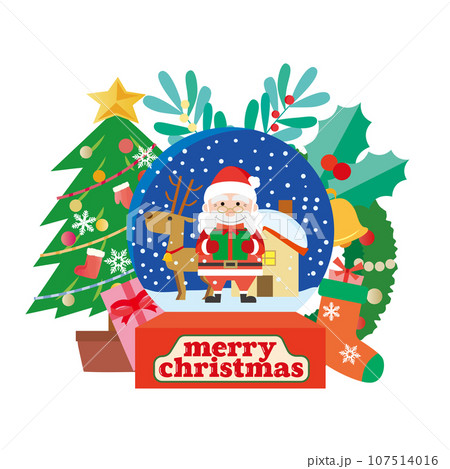 クリスマスイラスト 107514016
