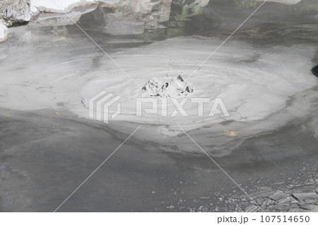別府温泉の鬼坊主地獄の湯煙 107514650