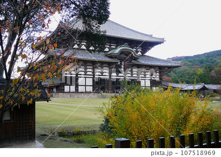 奈良県/東大寺の大仏殿(金堂)【世界遺産・国宝】 奈良県/東大寺の大仏殿(金堂)【世界遺産・国宝】 107518969