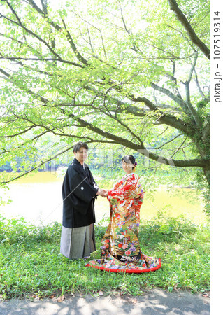 和装婚礼、和装フォトウエディング、色打掛ロケーション撮影、ブライダルフォト紋付袴 和装婚礼、和装フォトウエディング、色打掛ロケーション撮影、ブライダルフォト紋付袴 107519314