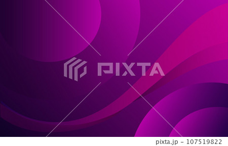 Abstract purple glowing lines circles curved background. Elegant graphic design wallpaper template Abstract purple glowing lines circles curved background. Elegant graphic design wallpaper template 107519822