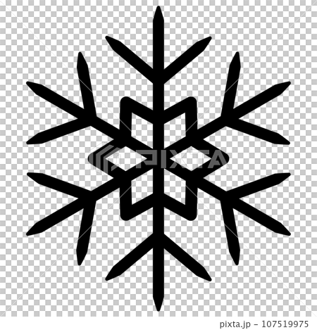 Vector illustration of snowflake Vector illustration of snowflake 107519975