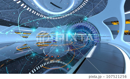 宇宙船内の風景 宇宙船内の風景 107521256