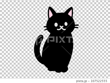 猫のイラスト素材 107522555