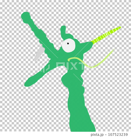 Pop dragon illustration material (dragon) 107523239