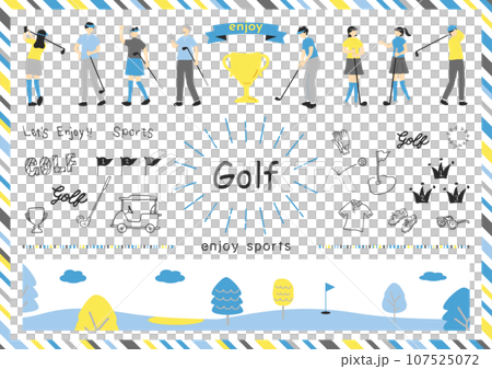 People who enjoy golf People who enjoy golf 107525072