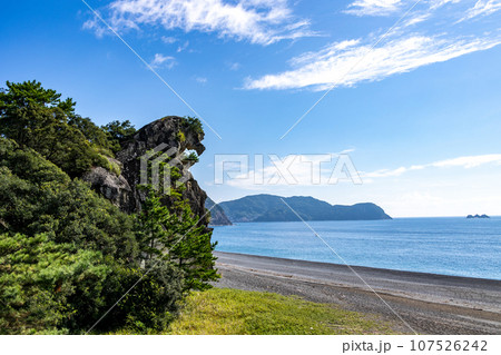 熊野世界遺産 獅子岩 熊野世界遺産 獅子岩 107526242