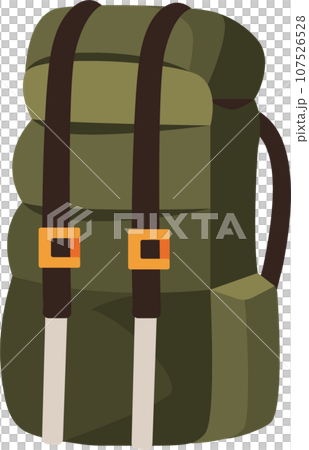 Camping Backpack Vector Illustrations for Outdoor Camping Adventures Camping Backpack Vector Illustrations for Outdoor Camping Adventures 107526528