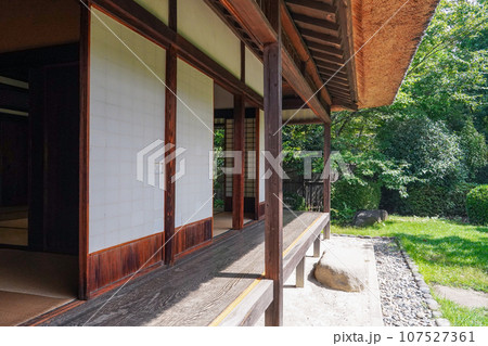 お庭の見える座敷　世田谷区立次大夫堀公園民家園 107527361