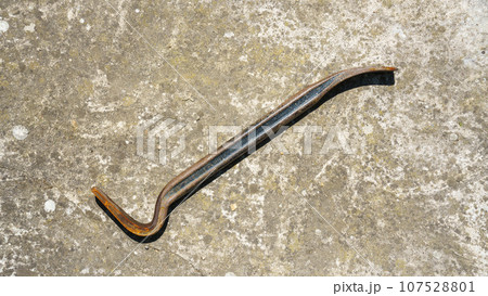 Steel crowbar tool 107528801