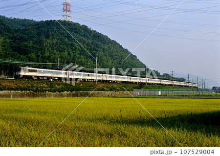 2002年 東海道本線を走るキハ181系金光臨11両 2002年 東海道本線を走るキハ181系金光臨11両 107529004