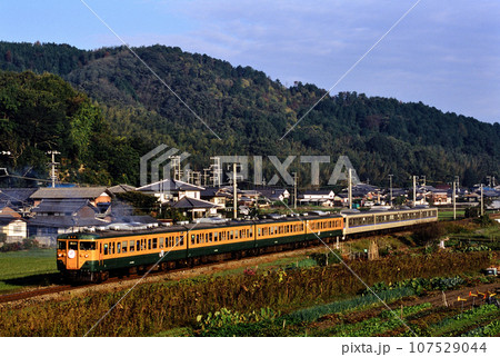 2002年 山陰本線を走る113系快速電車8両 2002年 山陰本線を走る113系快速電車8両 107529044