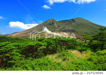 【宮崎県】晴天の霧島 韓国岳（えびの高原） 107529095