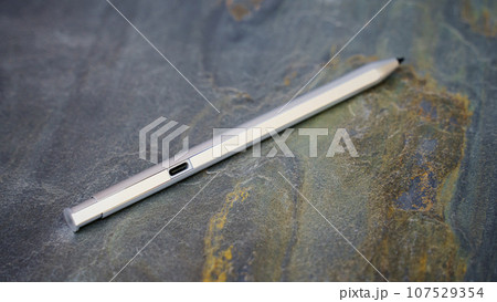 usb type c socket at an electronic pen 107529354