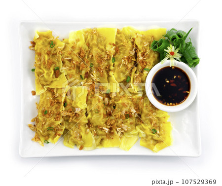 Dumplings Pork patty Sprinkle Dumplings Pork patty Sprinkle 107529369