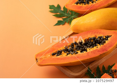 パパイヤ パパイア フルーツ 107529497