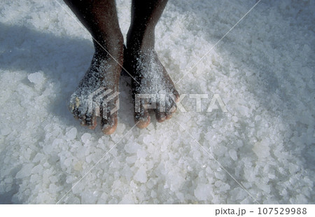 AFRICA CAPE VERDE SAL SALT MINES AFRICA CAPE VERDE SAL SALT MINES 107529988