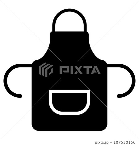 エプロン　アイコン 107530156