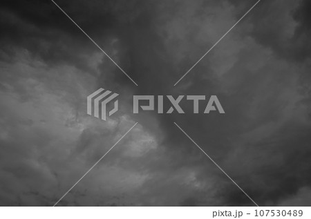 overcast clouds sky stormy weather background 107530489