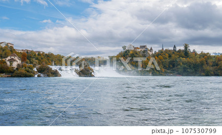 Rheinfall near lake Constance Swiss 107530799