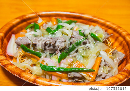 パリパリ麺の皿うどん 107531015