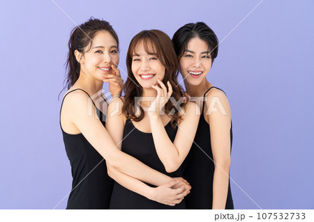 若い女性のビューティ 107532733