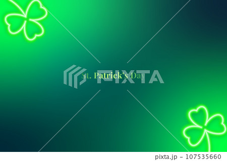 Happy Saint Patricks Day banner. Happy Saint Patricks Day banner. 107535660