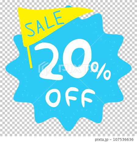 20% OFF sale icon 20% OFF sale icon 107536636