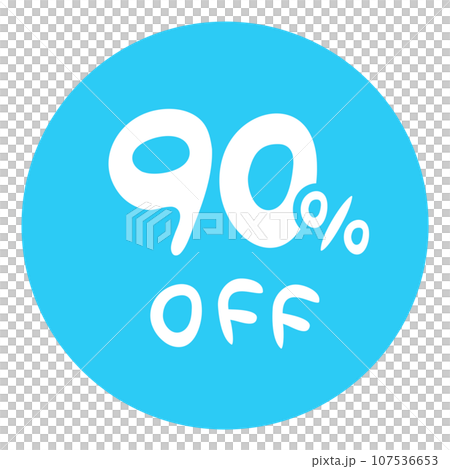 90% OFF sale icon 90% OFF sale icon 107536653