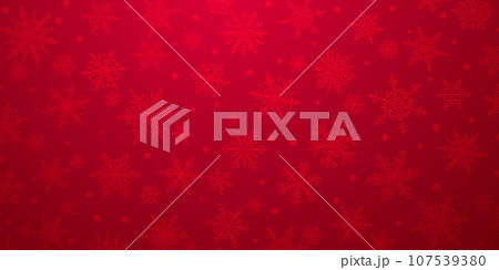 Christmas background of snowflakes Christmas background of snowflakes 107539380