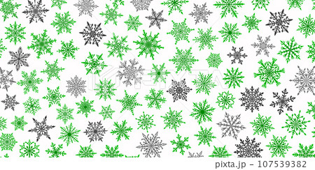 Christmas background of snowflakes 107539382