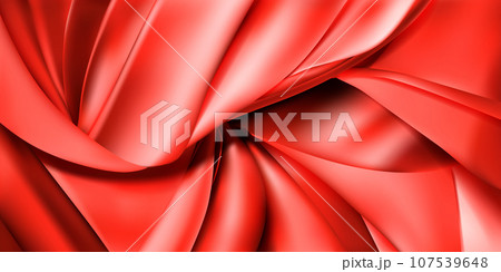 Background of pieces of fabric with folds 107539648