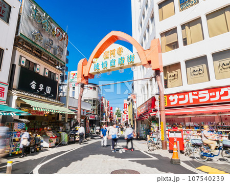 東京　高円寺駅純情商店街 107540239