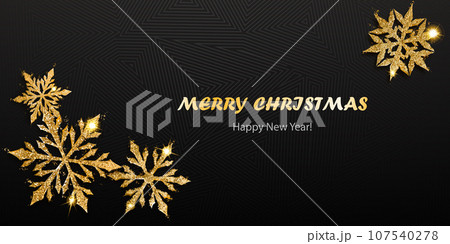 Background of shiny snowflakes Background of shiny snowflakes 107540278