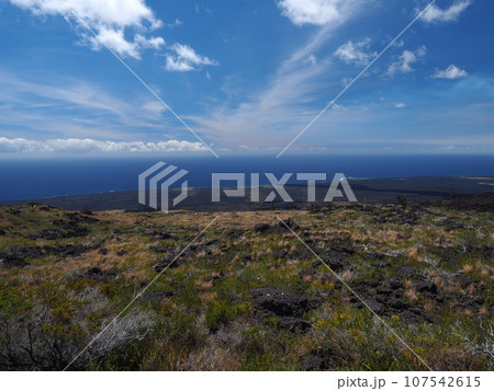 ハワイ島の雄大な景色 ハワイ島の雄大な景色 107542615