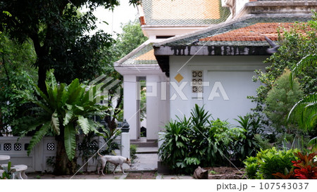 Wat Nangchi, Chruch in Buddhism and garden 107543037