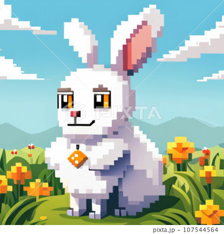 秋の風景のイラストセット走る 107544564