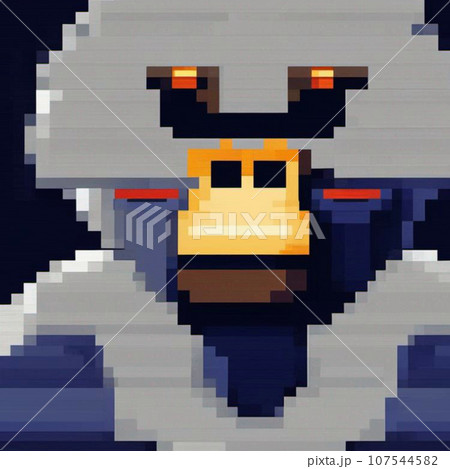 ブロックでできた階段 107544582