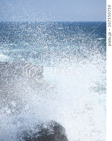 荒波の春の城ヶ島 自然風景 荒波の春の城ヶ島 自然風景 107550750
