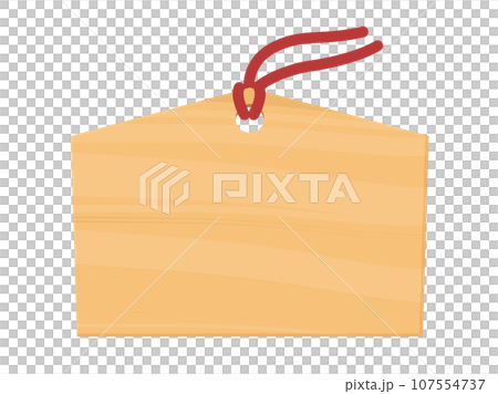 Plain ema illustration 107554737