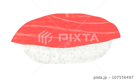 和食　寿司　にぎり寿司　握り寿司　鮨　マグロ　赤身 107556497