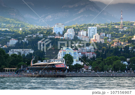 Evening Yalta view from the ship. July 2019 Evening Yalta view from the ship. July 2019 107556907