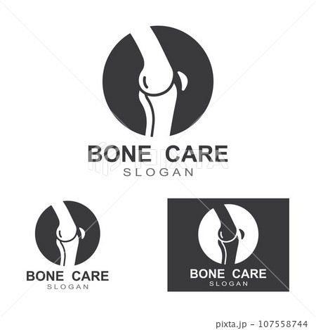 Bone logo icon vector design template illustration 107558744