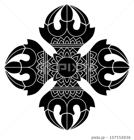 家紋です。羯磨といいます。 107558936