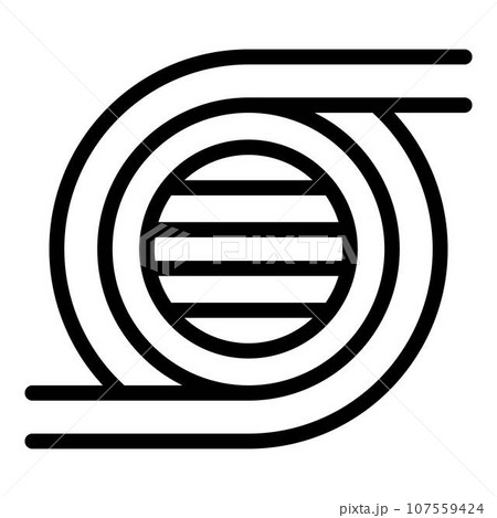 Farm water pump icon. Outline farm water pump vector icon for web design isolated on white background 107559424