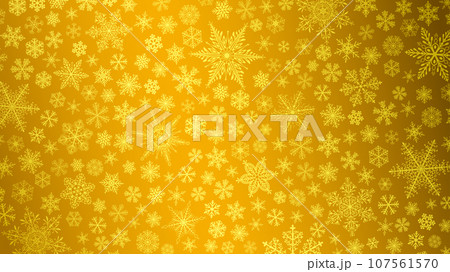 Christmas background of snowflakes 107561570