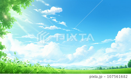 緑と青空 107561682