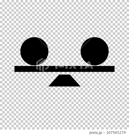 穩定性剪影圖標 107565274